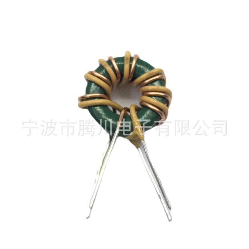 Tengchuan common mode inductance T9 * 5*3 7T 0.5 line vertical green 150UH 330uH filter inductance