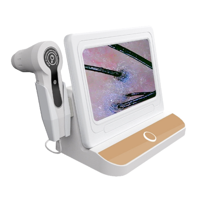 High-Definition Scalp Detector, Hair Follicle Analysis, Skin Detector, Photo-Taking Scalp Physiotherapy Instrument, Scalp Therapy Beauty Salon
