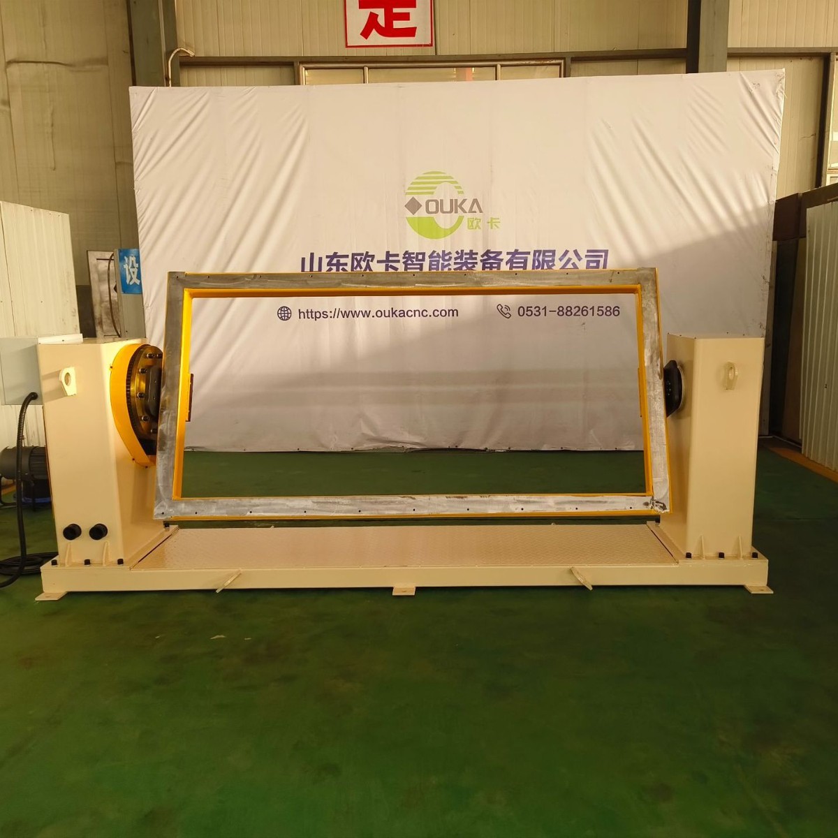 High-Precision U-Shaped Double Column Servo Changer 1 Ton Load Single and Double Shaft Horizontal Vertical 360 Degree Rotation