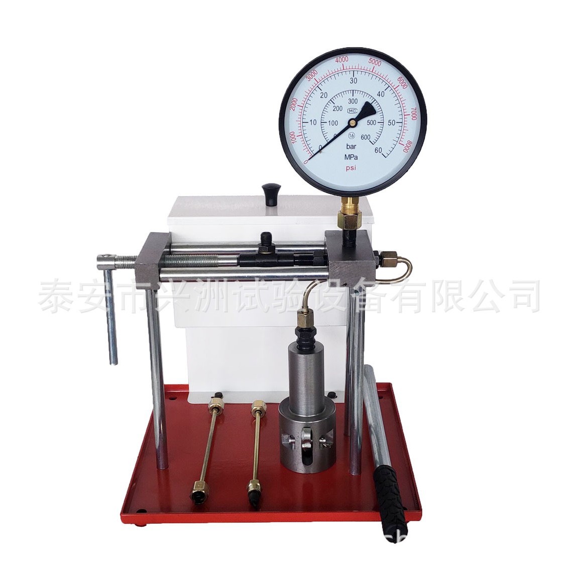 Pj-60 Fuel Injector Calibration Device Oil Calibration Pump Equipment Injector Instrument Detector Oil Calibration Head Oil Head Test Bench