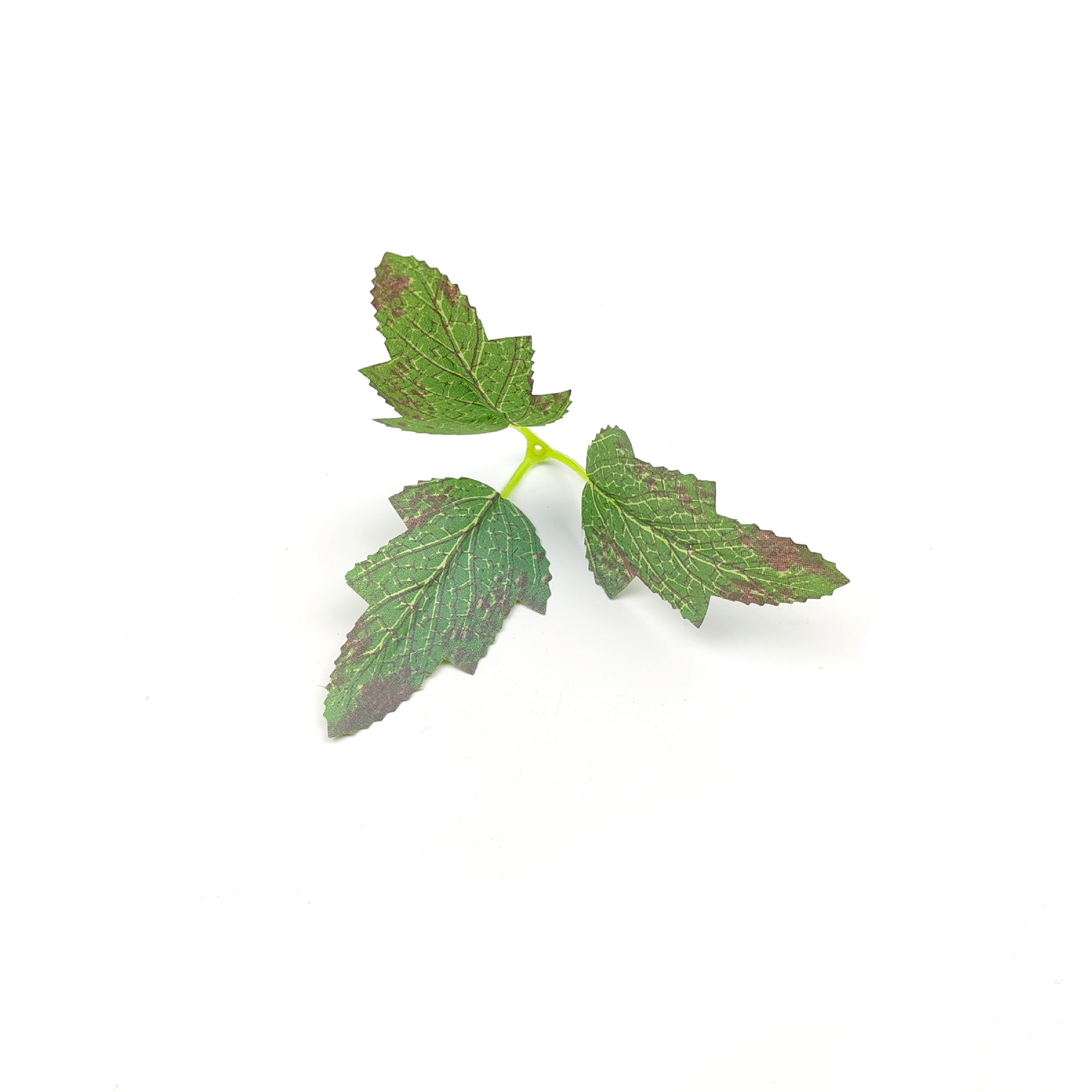 Simulated 3-Piece Chrysanthemum Leaf Artificial Tree Wedding Decoration Artificial Landscape Fake Tree Artificial Flower European Flower Decorative Leaf Accessories