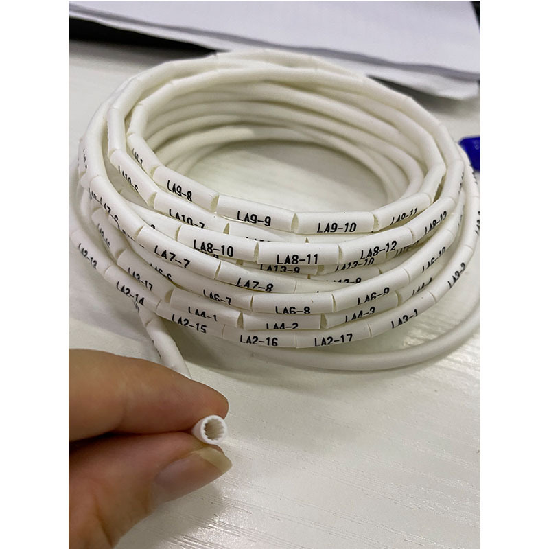 Professional heat shrinkable sleeve line number tube number tube plum blossom Tube printing line number tube digital label printing does not fade