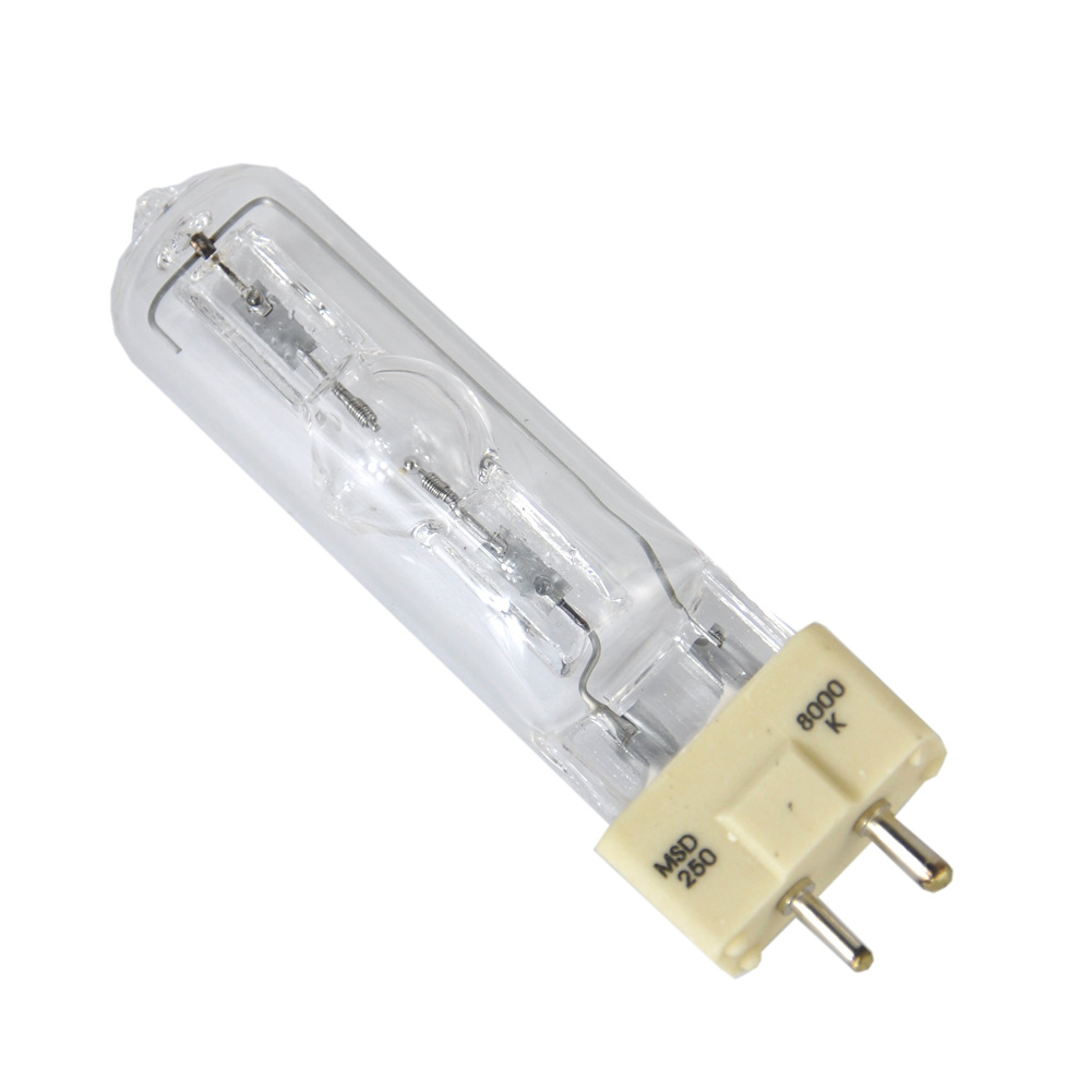 Stage 250W Computer Moving Head Light Wizard Light Domestic Glass Msd250 Bulb 8000K Cold White Light