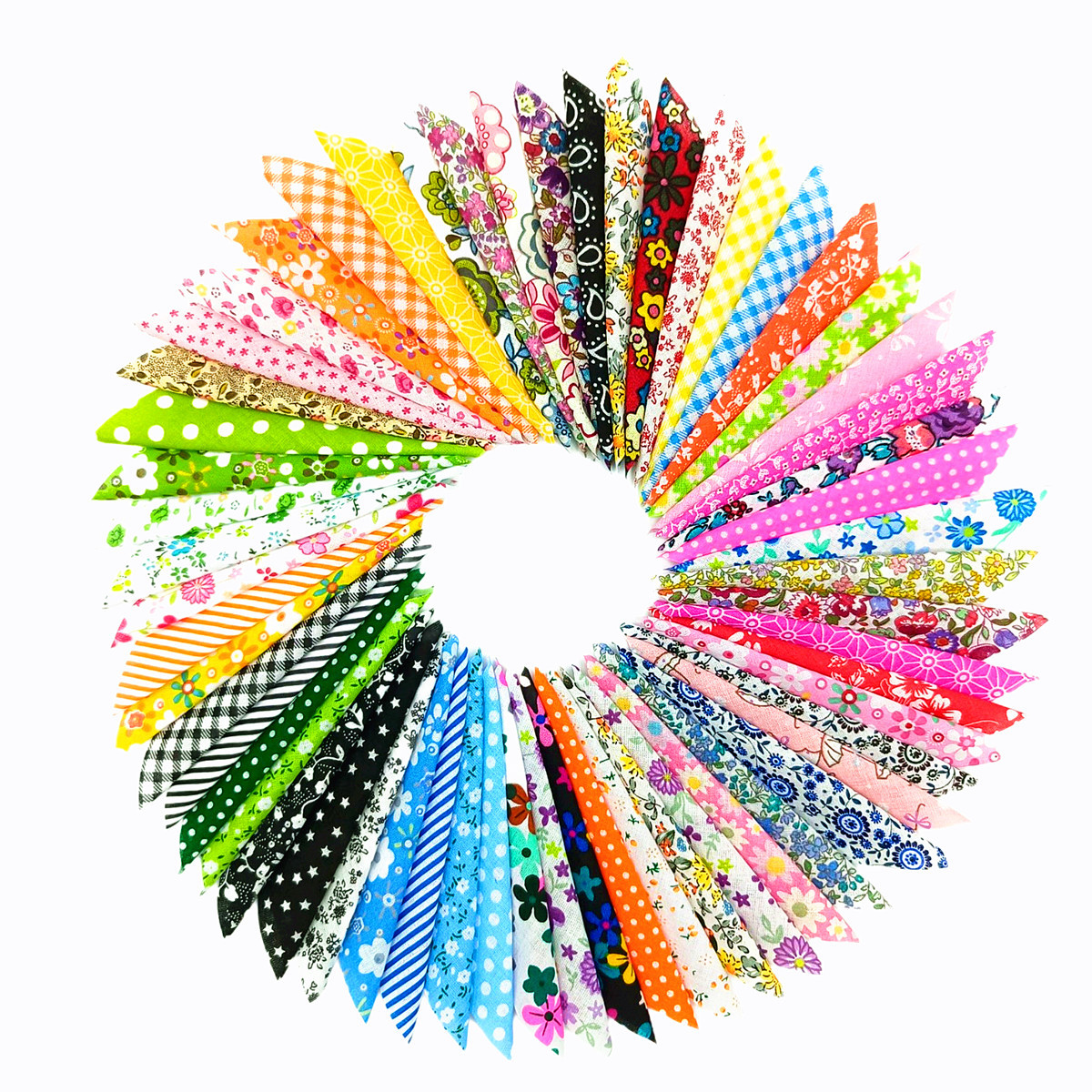 50/60/70/100 кусочков чистого хлопка, набор для рукоделия, полоски для квилтинга