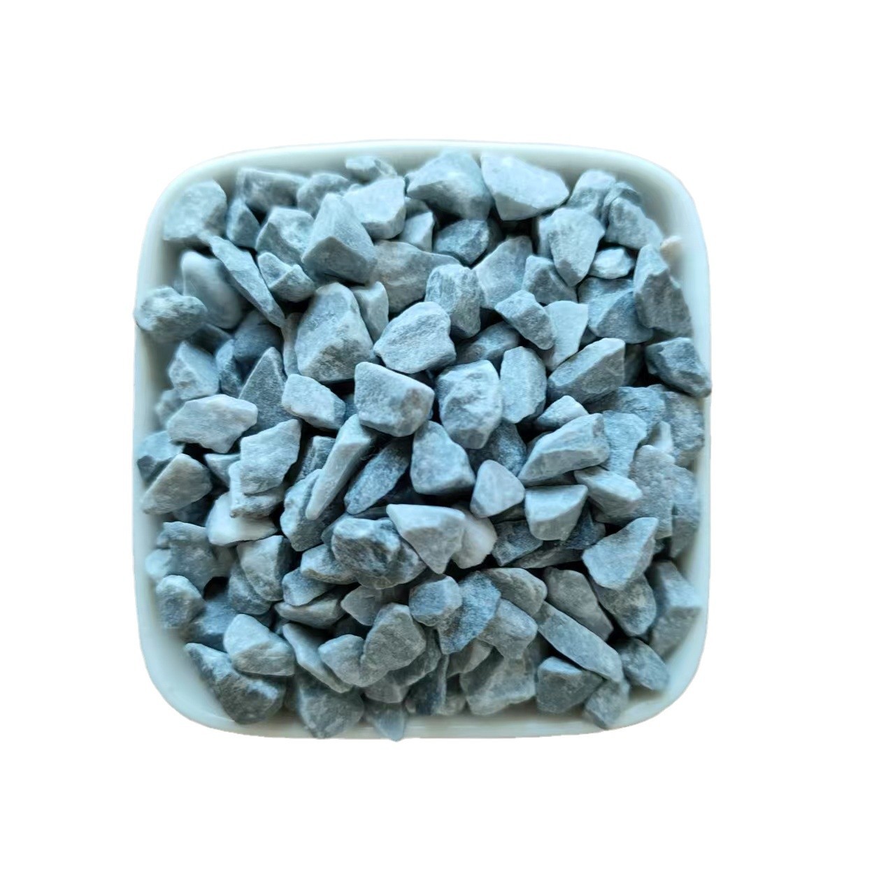 Directly Shipped from the Place of Origin, Light Gray Gravel for Courtyard Paving, Natural Gravel for Wall Adhesive, Light Gray Gravel in Stock