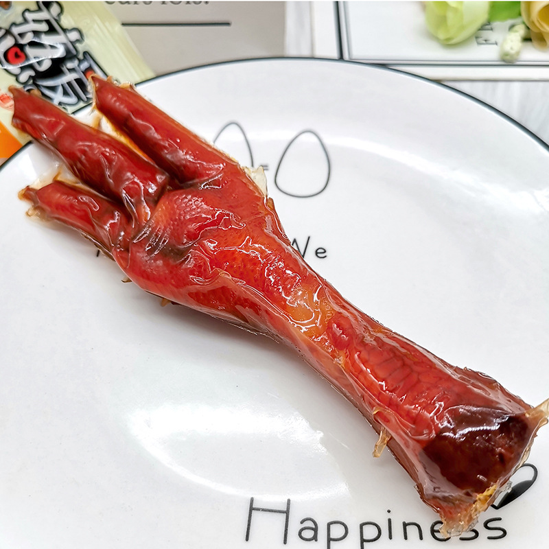 Marinated Chicken Feet with Loving Sauce Flavor, Extra Large Country Style Braised Snack, Ready-To-Eat Nostalgic with Free Shipping