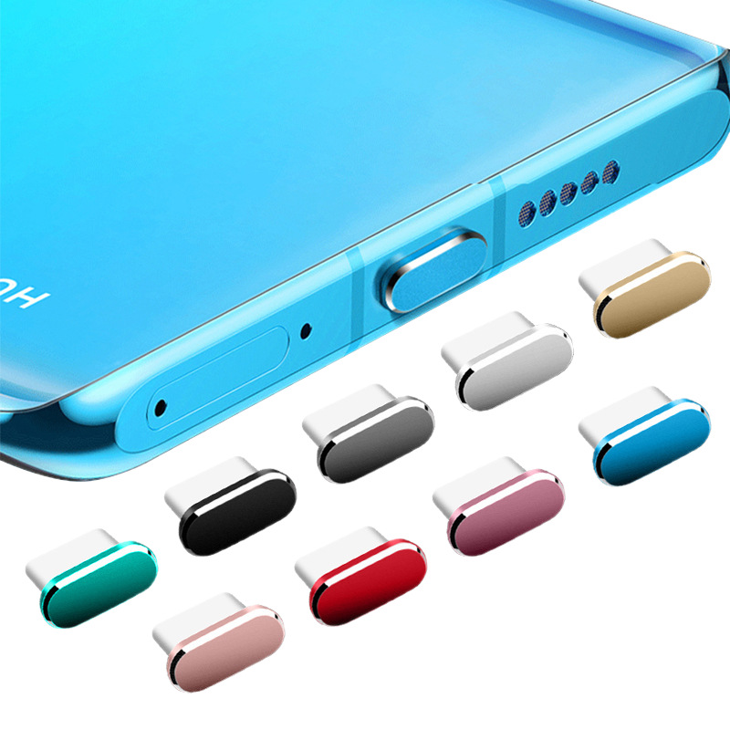 Suitable for Xiaomi 14Pro DustProof Plug Charging Socket 14Ultra Metal Anti-blocking and DustProof Power Plug