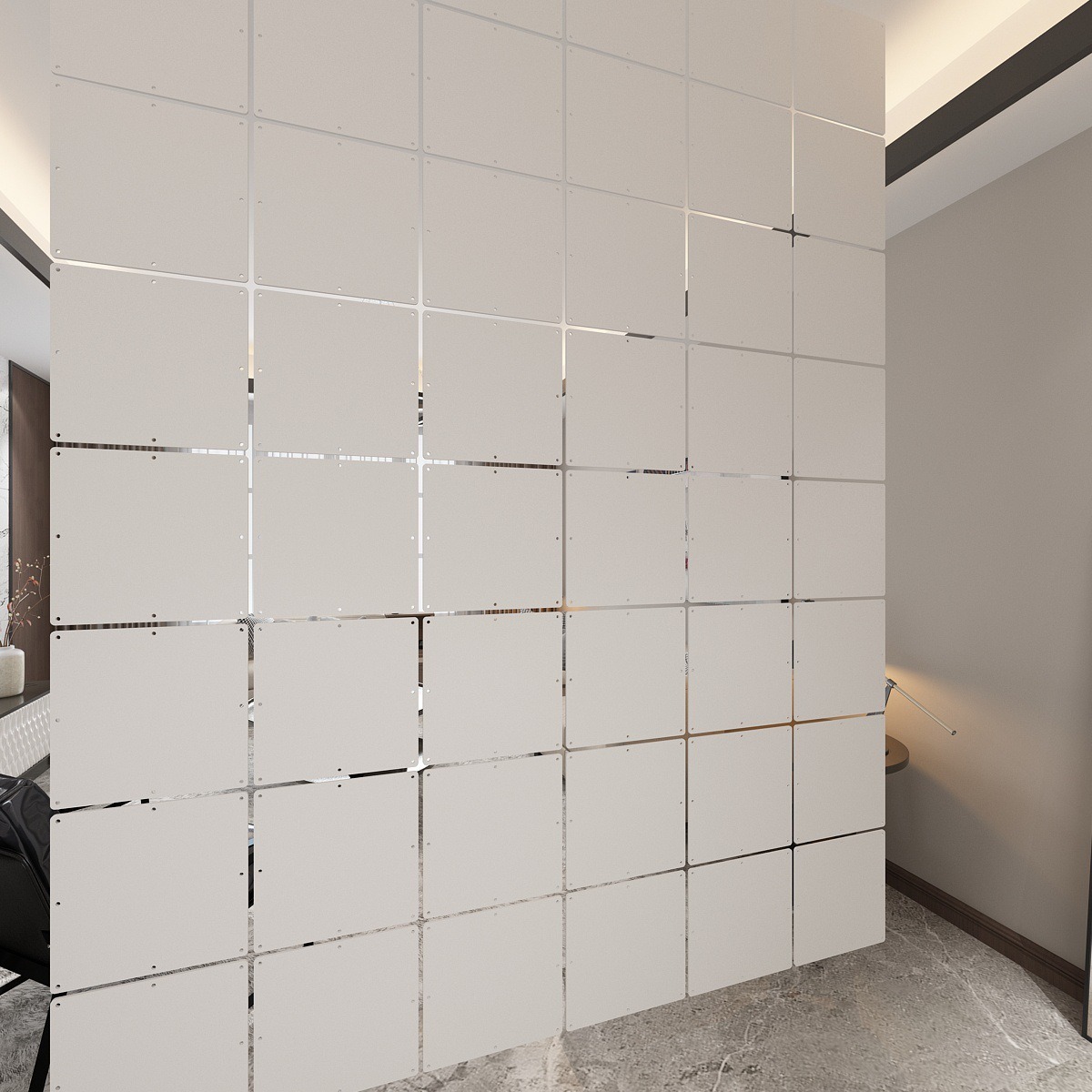 Hanging Screen Partition Entrance Fashion Living Room Dining Room Simple Modern Bedroom Folding Screen Partition Factory Direct Sale