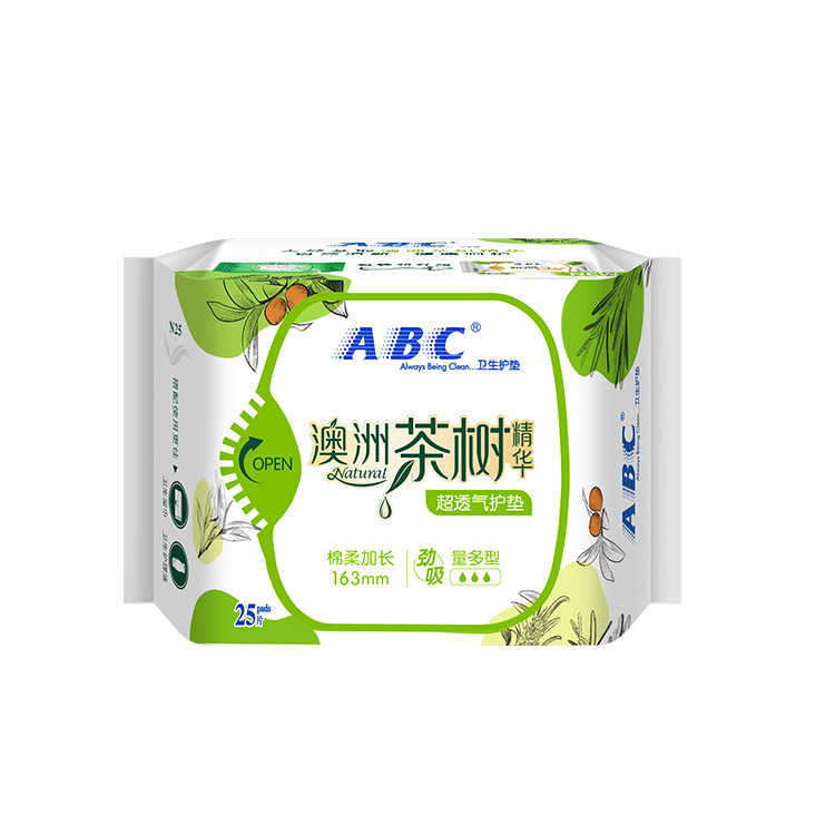[genuine goods] ABC Jin Absorb Cotton Soft Pad 25 Pieces (Including Australian Tea Tree Essence) N25