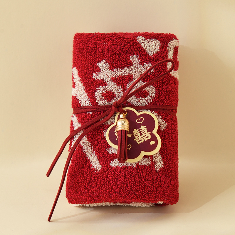 Hand Gift Towel Exquisite Cotton Tassel Towel Happy Shop Fresh Simple Gift Practical Hand Gift Accessories