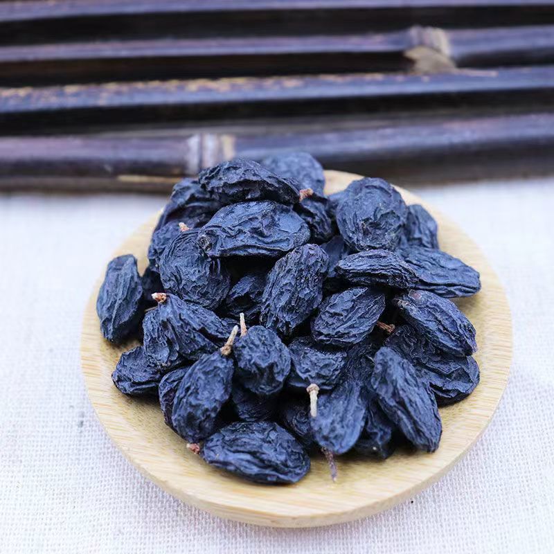 Xinjiang Black Currant Raisins Wholesale 500g New Arrival Turpan Specialty Black Raisins