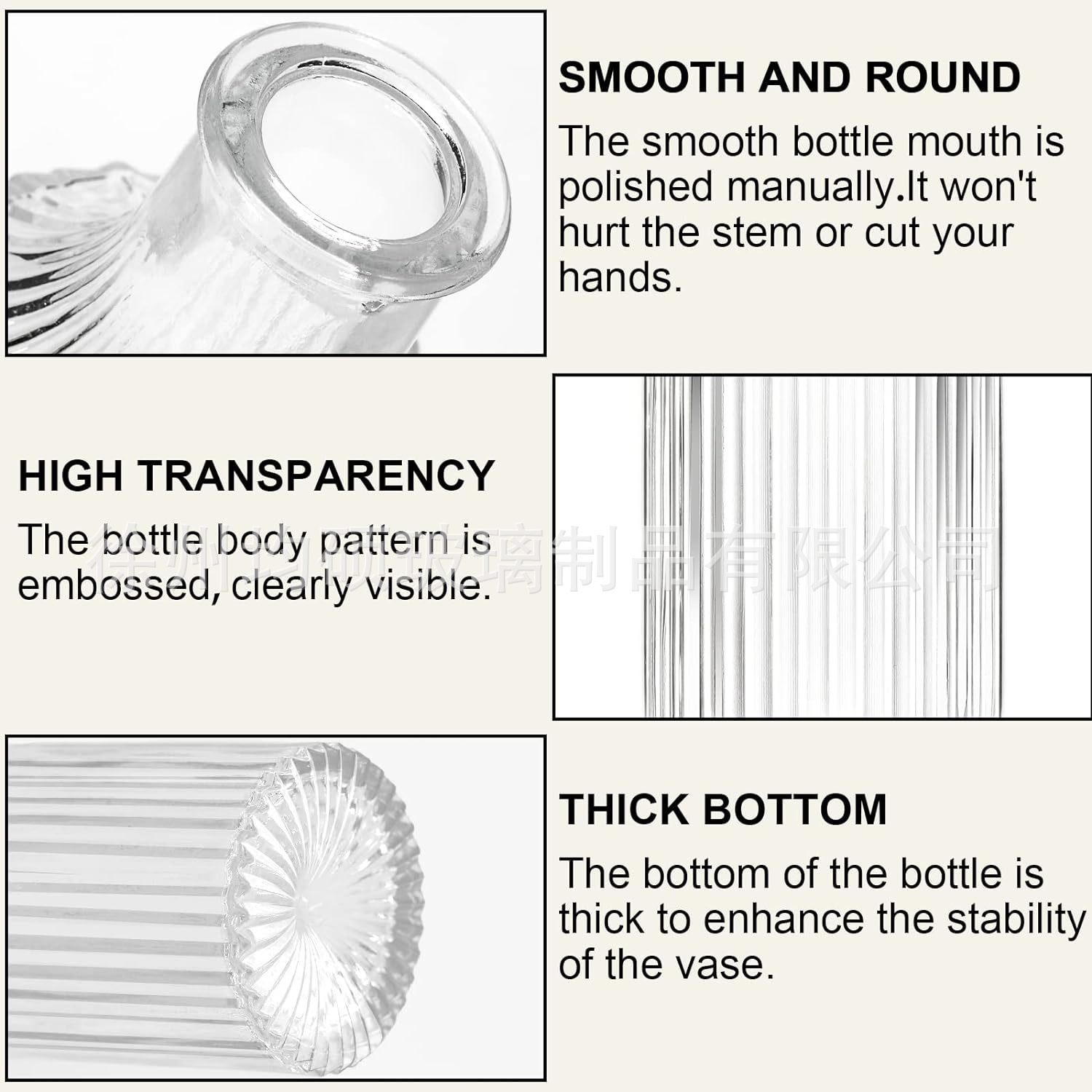 Amazon Small Vase suit Desktop Ornaments Glass Vase High Color Value Aromatherapy Bottle Home Decorations Factory