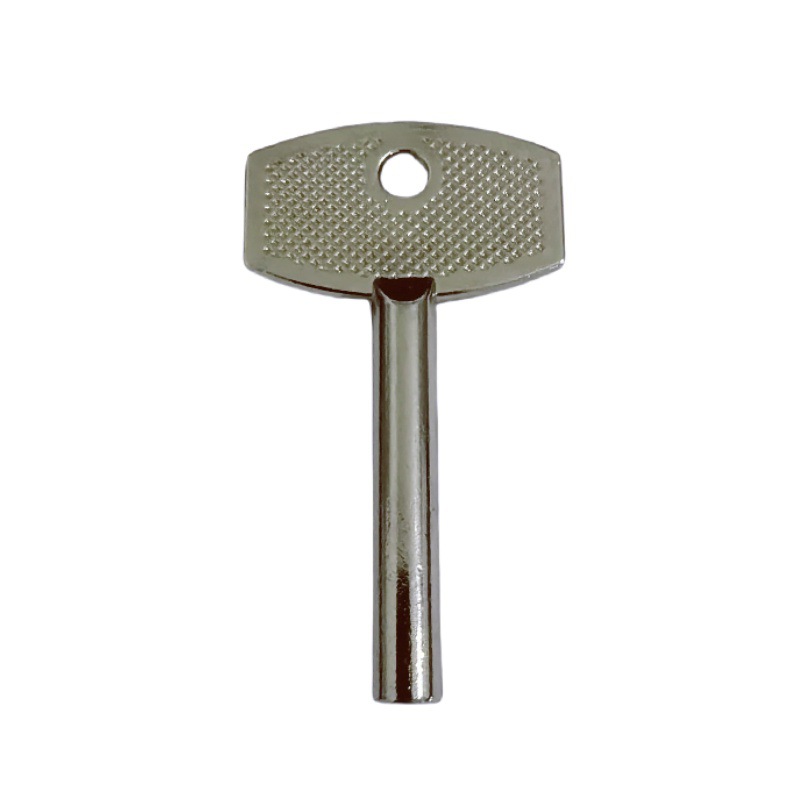 Source Manufacturer Zinc Alloy Universal Inner Triangular Screen Window Door and Window Key King Kong Mesh Window Valve Air Compressor Small Key