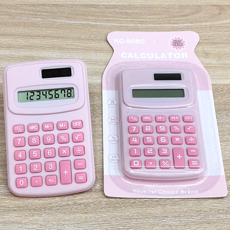 Mini Calculator Student Computer 888 Cute High-Looking Cross-Border Calculator Elementary School Student Scientific Calculator