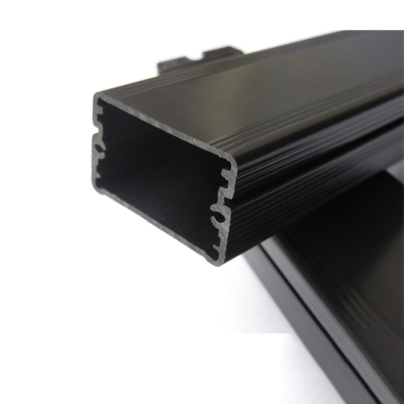 ABS modified material special-shaped pipe plastic high-gloss cold top special-shaped material plastic extrusion profile