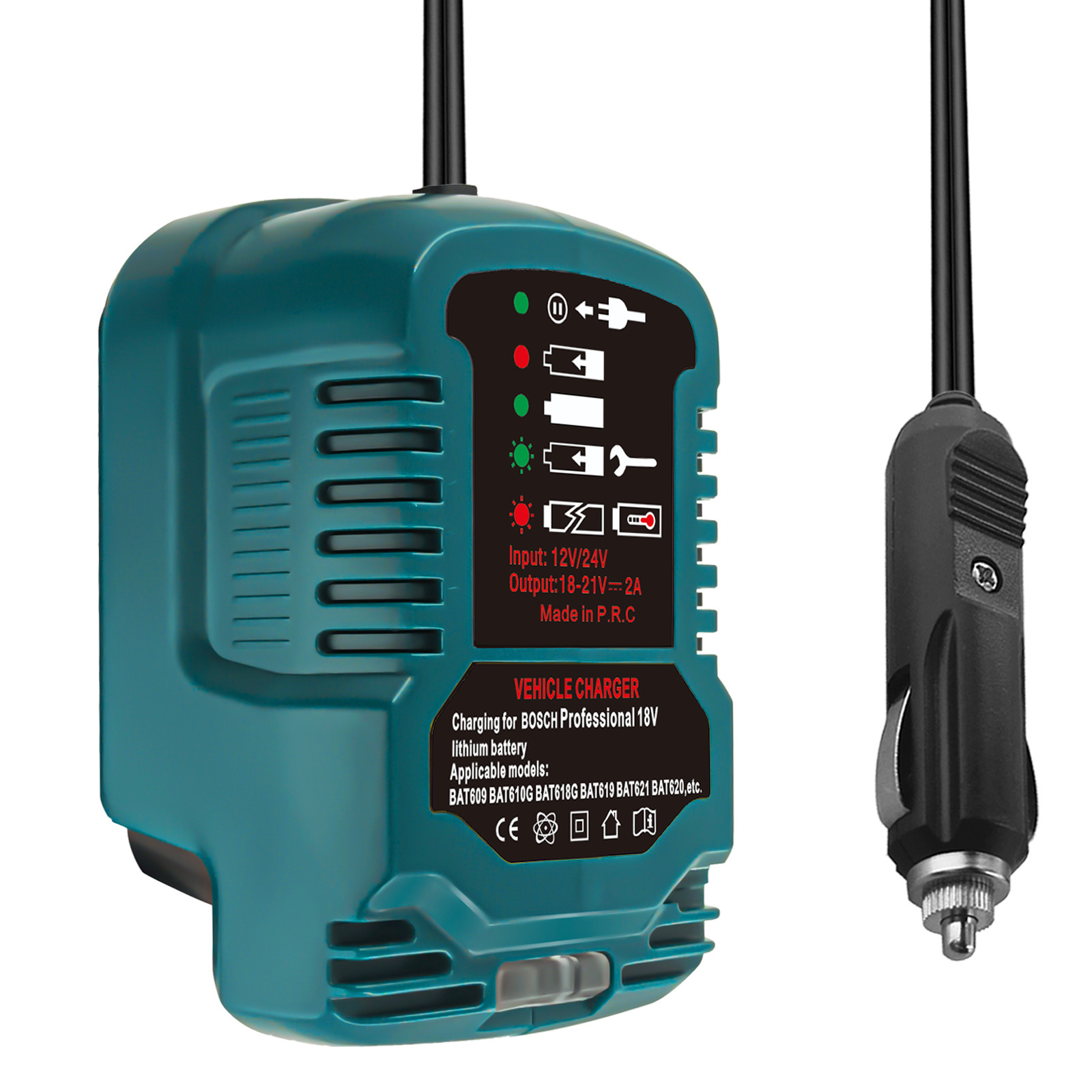 Mini Charger Is Compatible with Makita Dw and Milotech Dr. 110-240V and Other Brands of Battery Chargers
