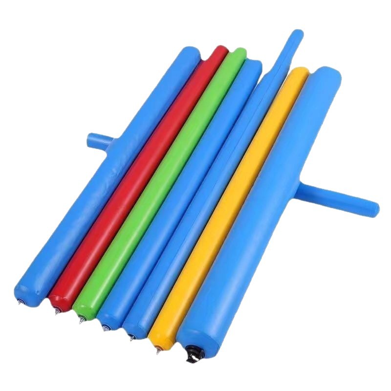 Post-pouring with partition airbag construction beam column beam head cement isolation inflatable rod concrete interception stubble blocking airbag