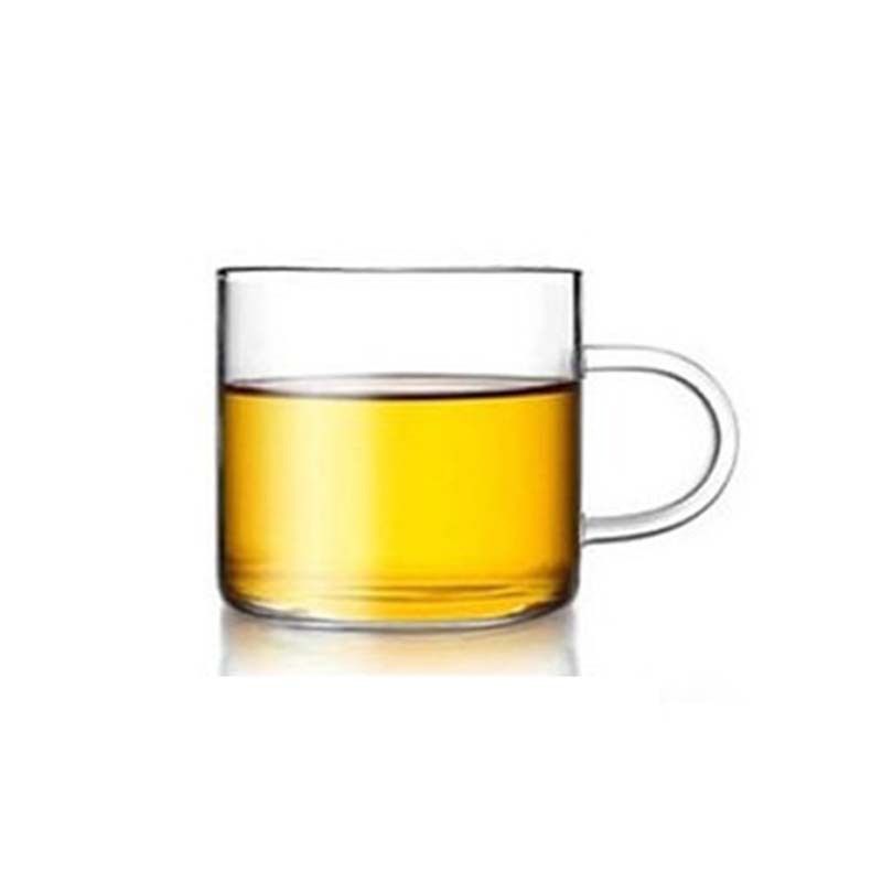 Spot Wholesale Heat-Resistant Glass Tea Cup Transparent Handmade Coffee Flower Tea Cup Heat-Resistant Glass Tea Scent Cup