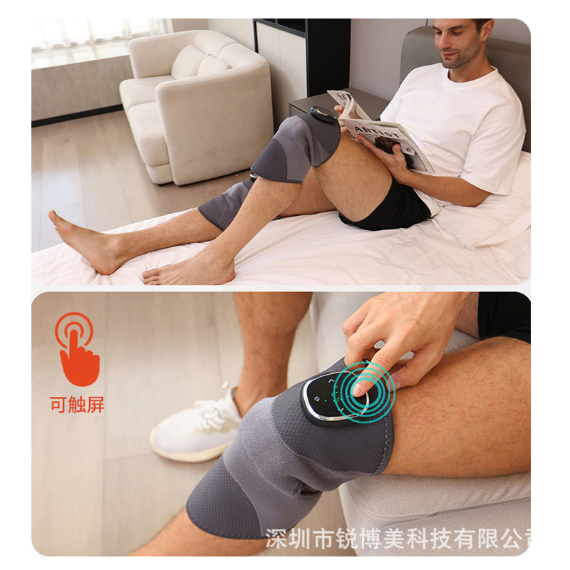 Knee hot compress physiotherapy instrument knee massager massager knee vibration massage heating knee pad joint thermal instrument