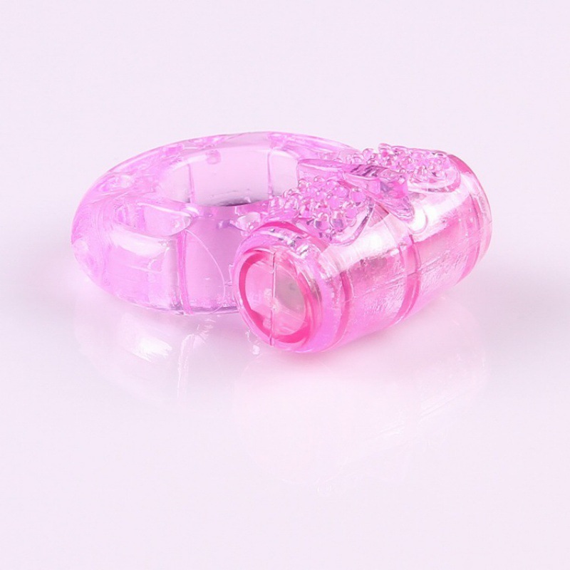 Men's Device Locking Ring Butterfly Vibrating Delay Ring Adult Sex Toy Dropshipping Vibrating Ring