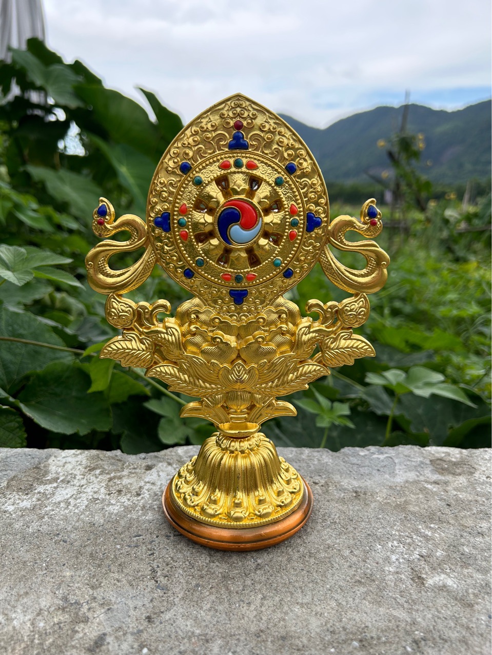 Тантрическое Фалун Бао Комбинация Восемь благоприятных сокровищ Золотое колесо Король Семь политических сокровищ Восемь сокровищ Пять чудес желания Комбинация Восемь благоприятных орнаментов