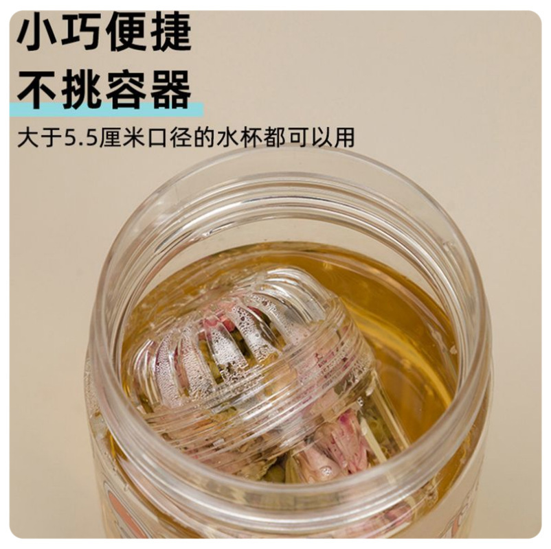 Tea Filter Tritan Material Household Tea Filter Tea Leakage Tea Warehouse Tea Ball Thermos Cup Universal Accessories Accessories