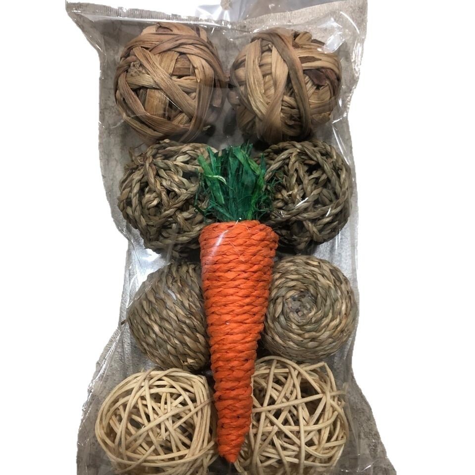 Totoro hamster gnawing molar grass ball suit pet supplies