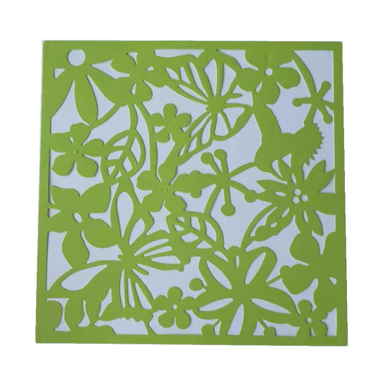 Living room simple fashion hollow hanging screen partition hanging screen decoration hotel office screen mysterious door