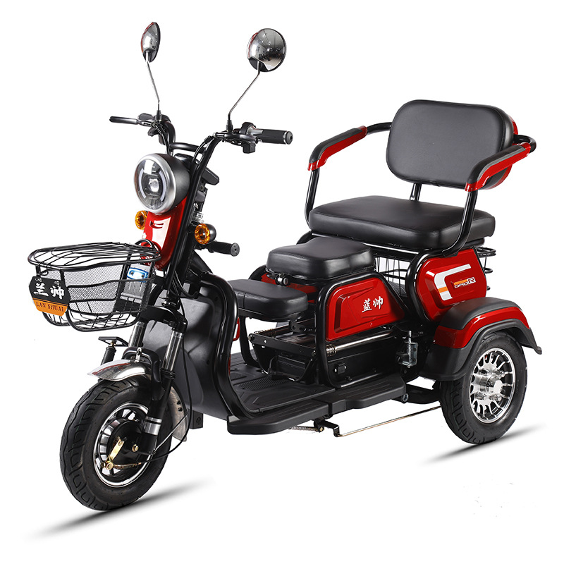 The new electric tricycle home pick-up children adult female Mini small elderly power-assisted electric scooter