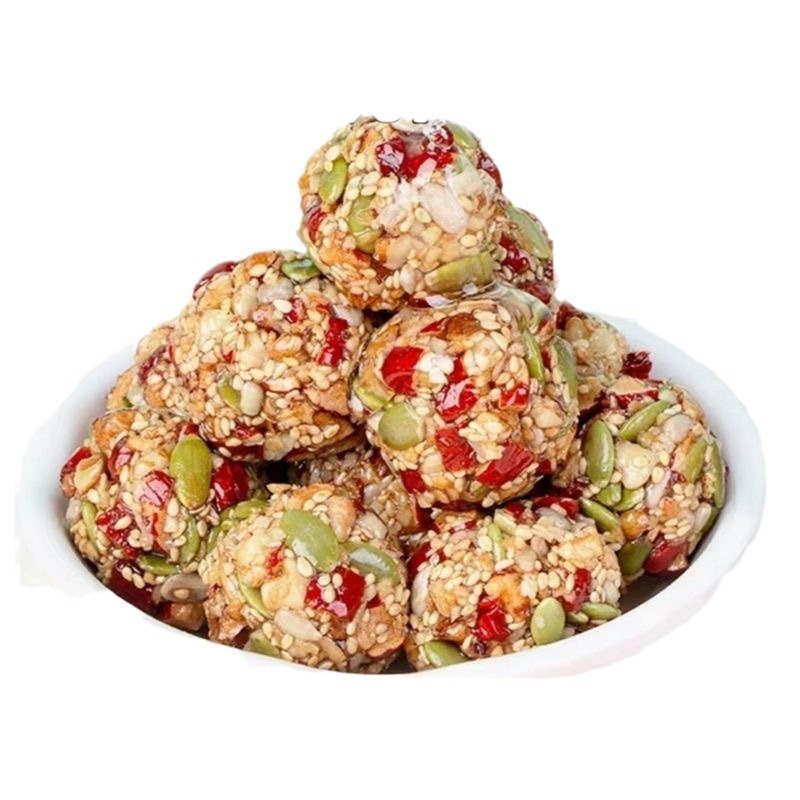 Internet Celebrity Snacks, Red Dates, Walnuts, Pumpkin Seeds, White Sesame Nuts, Snack Food, Ready-to-eat for Old People 108g/