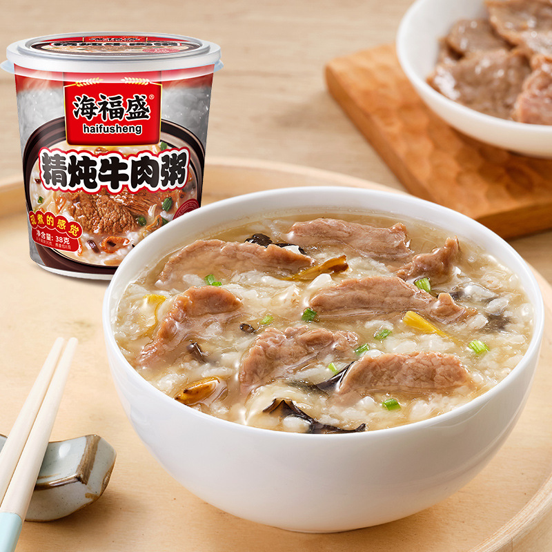 Haifusheng instant porridge freeze-dried porridge for lazy people instant instant food FD freeze-dried mashed potato porridge