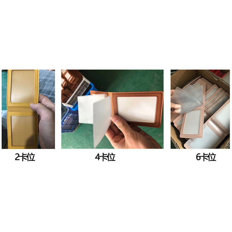 2 cards 6 cards Macaron driver's license leather case card bag women's card case driving license men's motor vehicle driving book