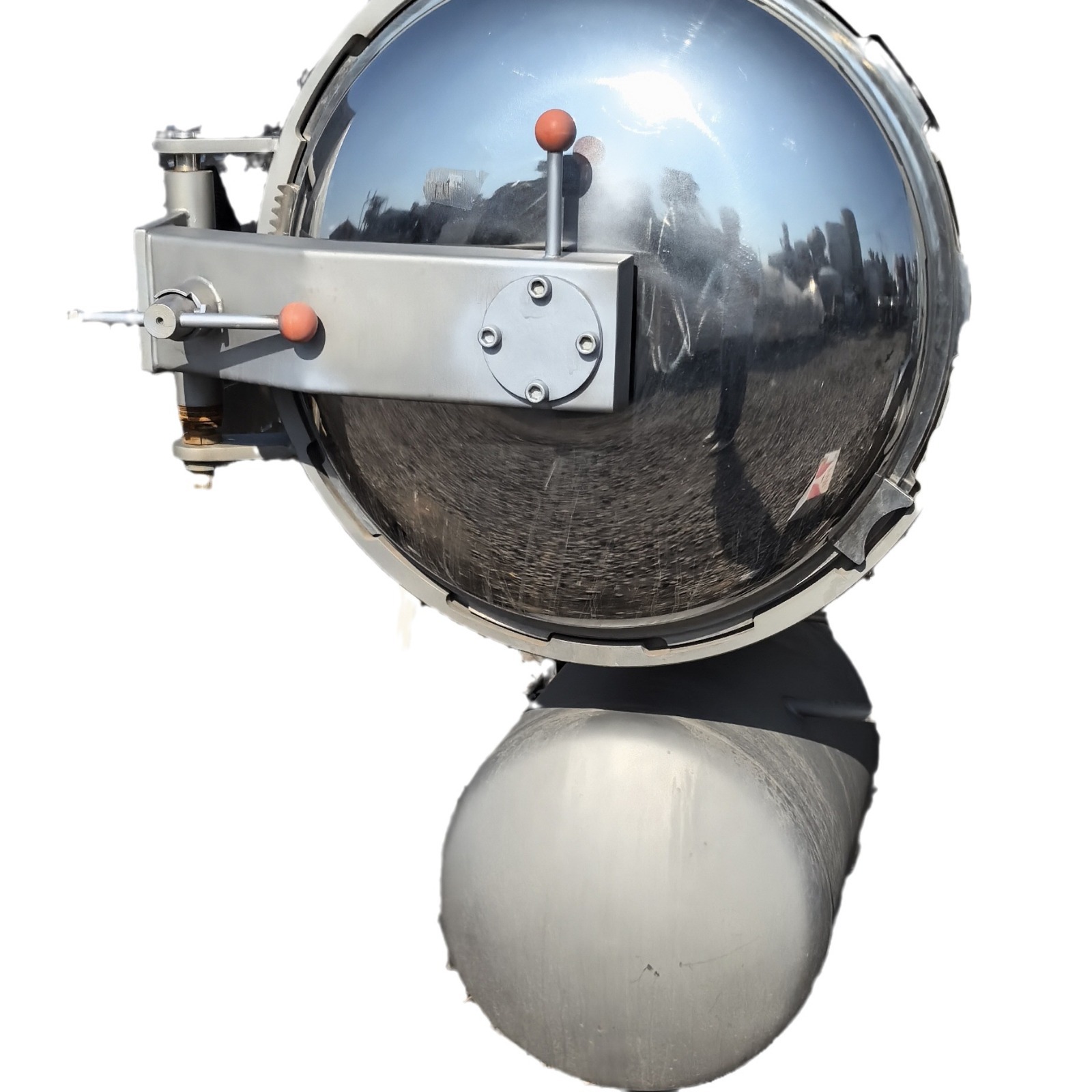 304 Stainless Steel Retort, Good Condition, Please Contact the Boss if You Need It, Price to Be Discussed