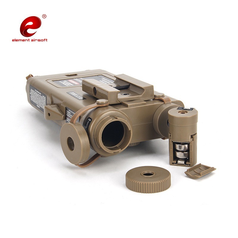 Elements Tactical Model Peq2 External 1:1 Replica Large-Capacity Battery Box Red Laser Laser Decoration Practical