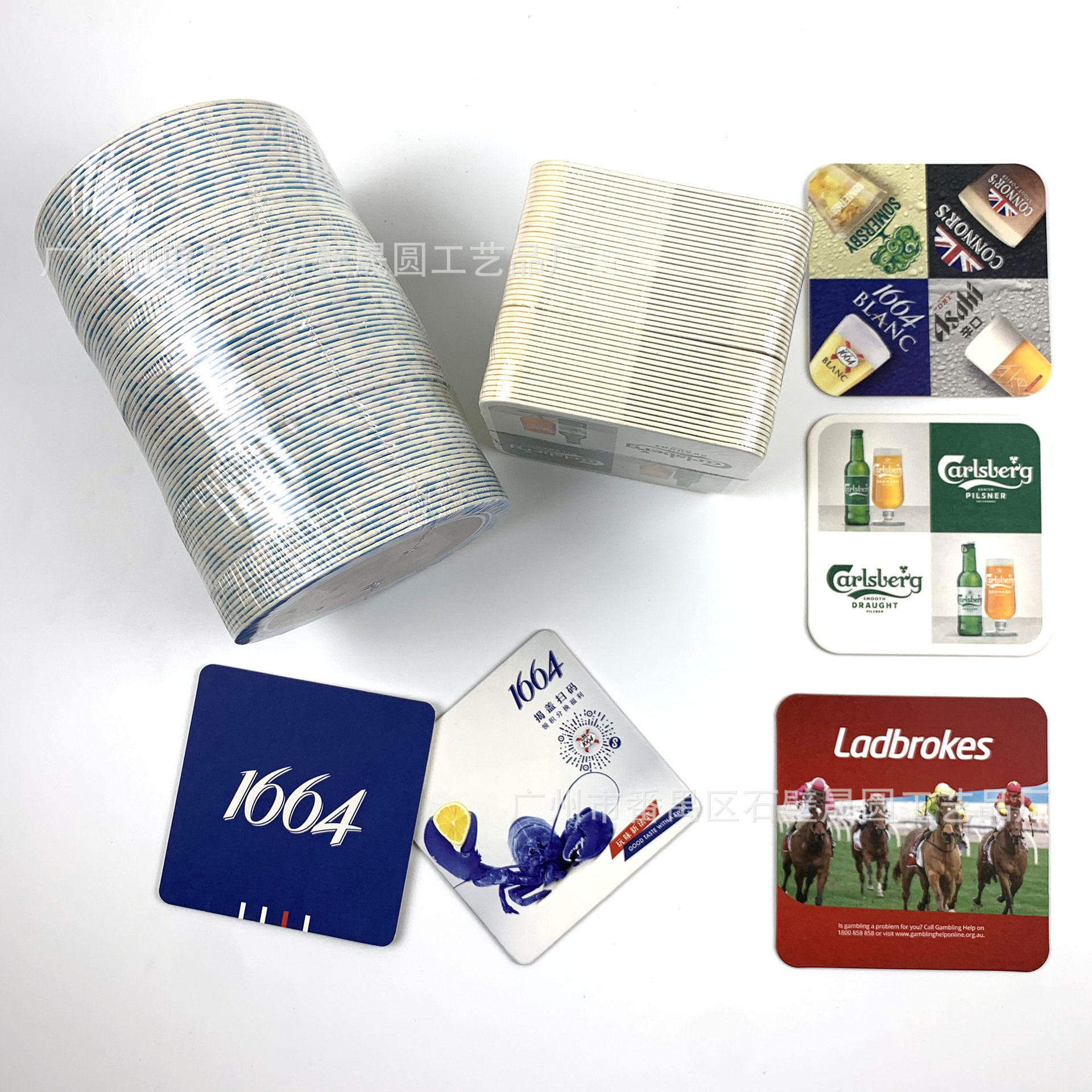 Manufacturer Customized Paper Coasters, Absorbent Paper Coasters, Winery Beer Coasters, Paper Tea Coasters, Bar Coasters