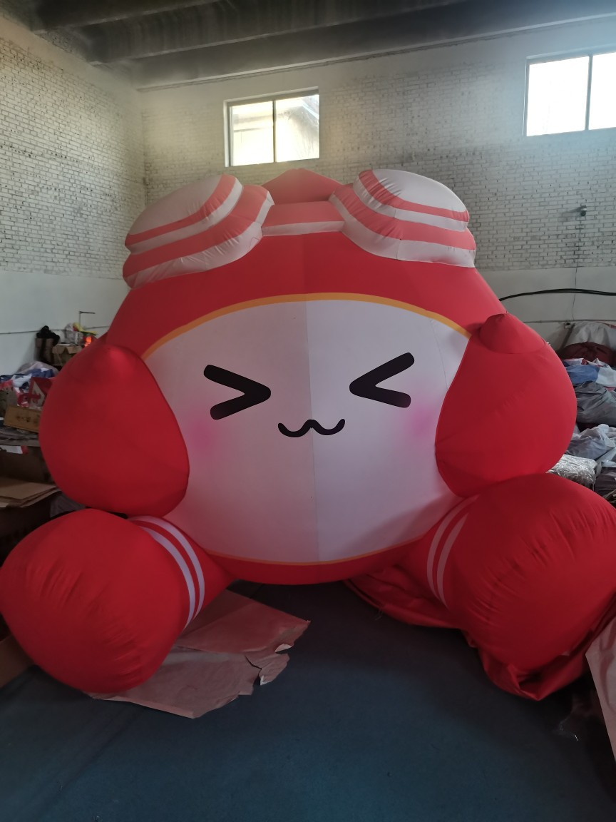 2025 New Year God of Wealth Inflatable Cartoon Inflatable Model Year of the Snake Beautiful Chen Fuwa Fu Lu Shou Jubilee Year of Prosperity National Style Model