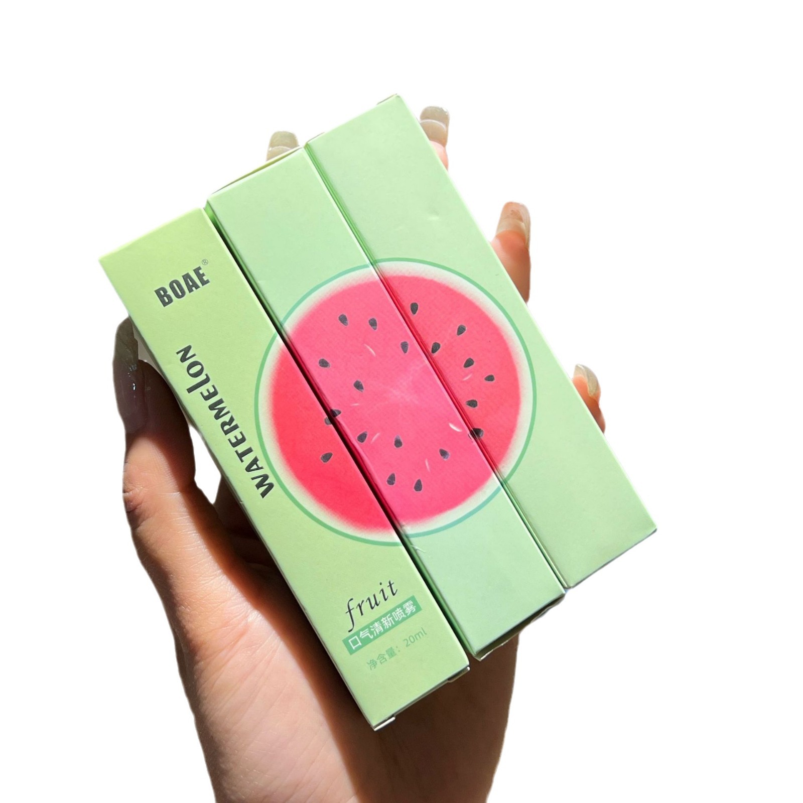 Fruit flavor mouth freshener disposable 20ml fresh breath lasting fragrance to remove odor mint mouth spray