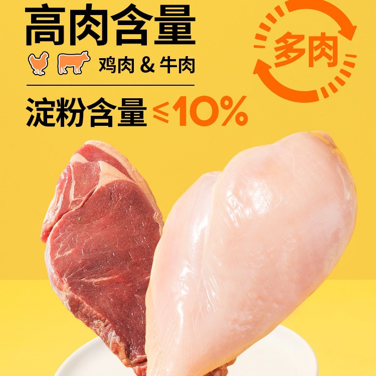 Crazy puppy ham sausage meat 450g salt-free Teddy special pet sausage small dog dog snacks