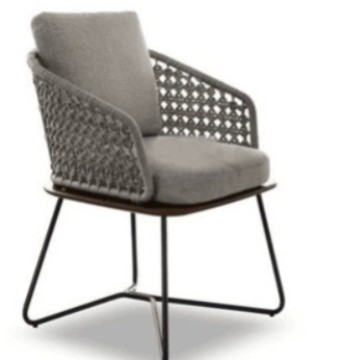 Outdoor Sofa Leisure Balcony Patio Terrace Lazy Rattan Chair Sofa Combination Villa Homestay Rattan Furniture Single Person