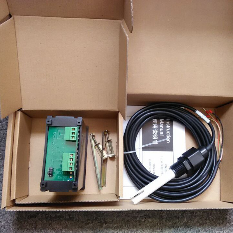 Sunho Conductivity Tester Ec-400 Water Quality Detector Resistance Meter Ph Value Detection Electrode High Precision