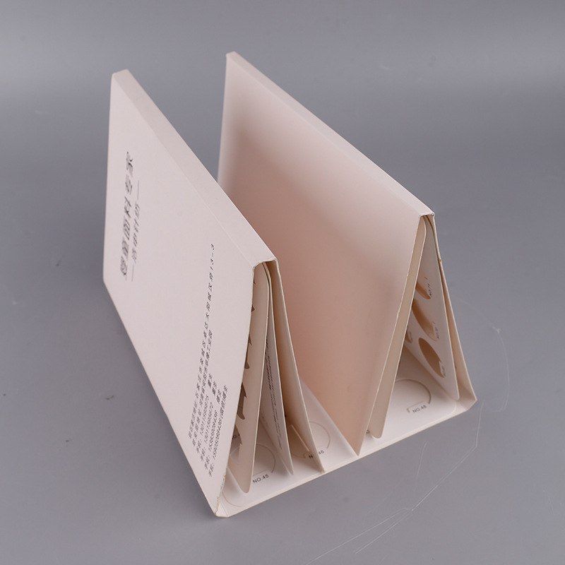 Customized Processing of Color Card Sample Book, Fabric Color Card Book, Blank Textile Fabric Sample, Fabric Design Color Block