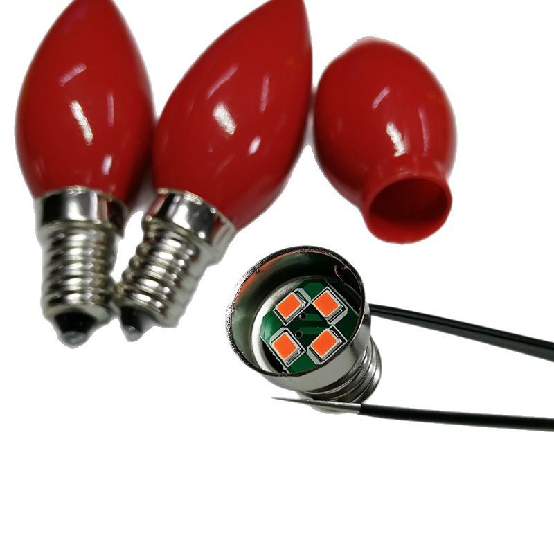 LED Mammon red candle bulb E12E14 Shentai bulb auspicious Changming bulb LED new bulb