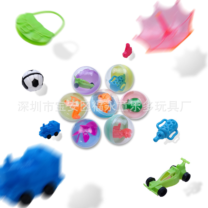 Wholesale Gashapon Ball 45mm Macaron Color One Dollar Gashapon Machine Special Gashapon Ball Matching a Variety of Small Toys