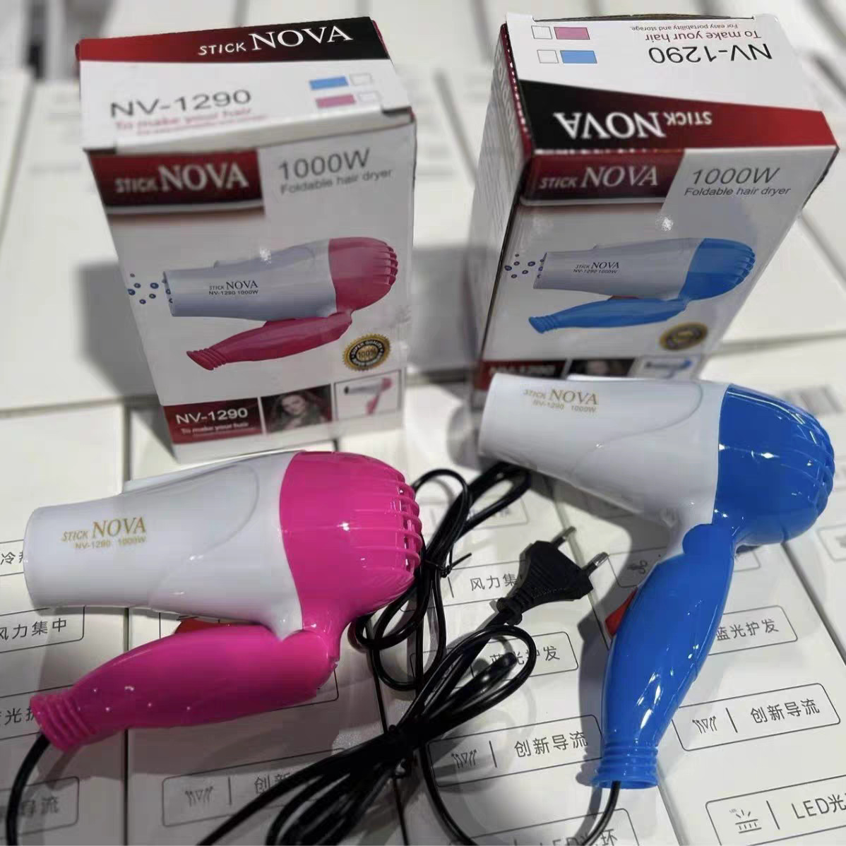 Factory wholesale portable foldable hair dryer dormitory mini hair dryer small power hair dryer gift foreign trade money