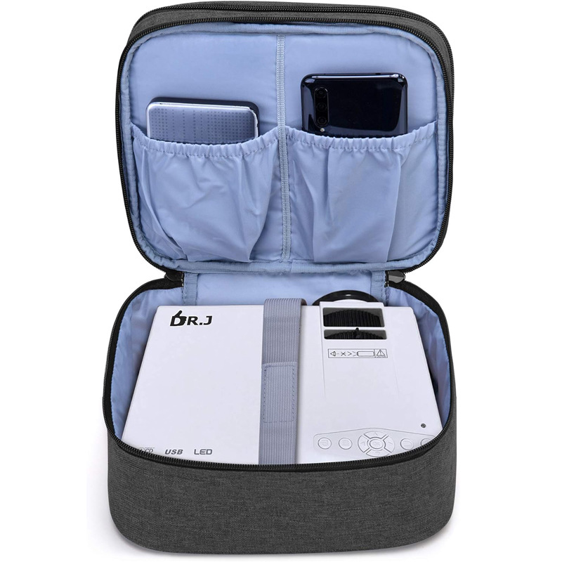 Portable Projector Satchel Cosmetics Bag Cross-Lens Custom Projection Tool Cosmetics Bag Mobile Mini Projector Bag