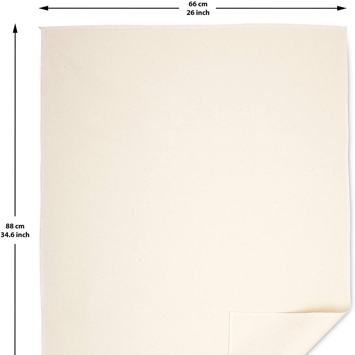 Fanmei cotton canvas bread cloth cotton linen linen dough fermentation cloth bread basket lining cotton tablecloth anti-scratch cloth