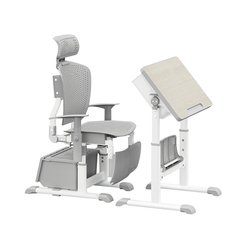 Lunch Break Desks and Chairs Are Foldableable, and Children's Study Tables Are Suitable for School Tutoring Classes. the Desks and Chairs for Primary and Secondary School Students Can Be Raised and Lowered