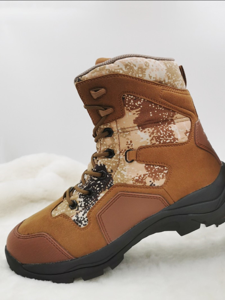 Зимние ботинки из шерсти, утепленные, тактические, для альпинизма