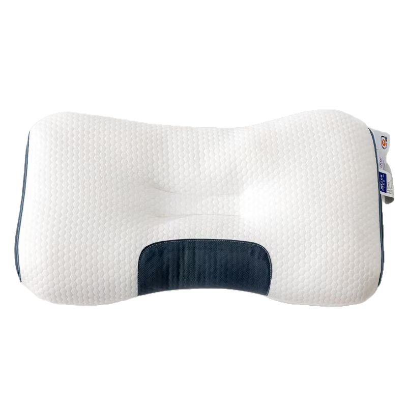 Shusi Man Pillow Core 2025 New 3D Knitted Partitioned Neck Pillow Ergonomic Positioning Partition