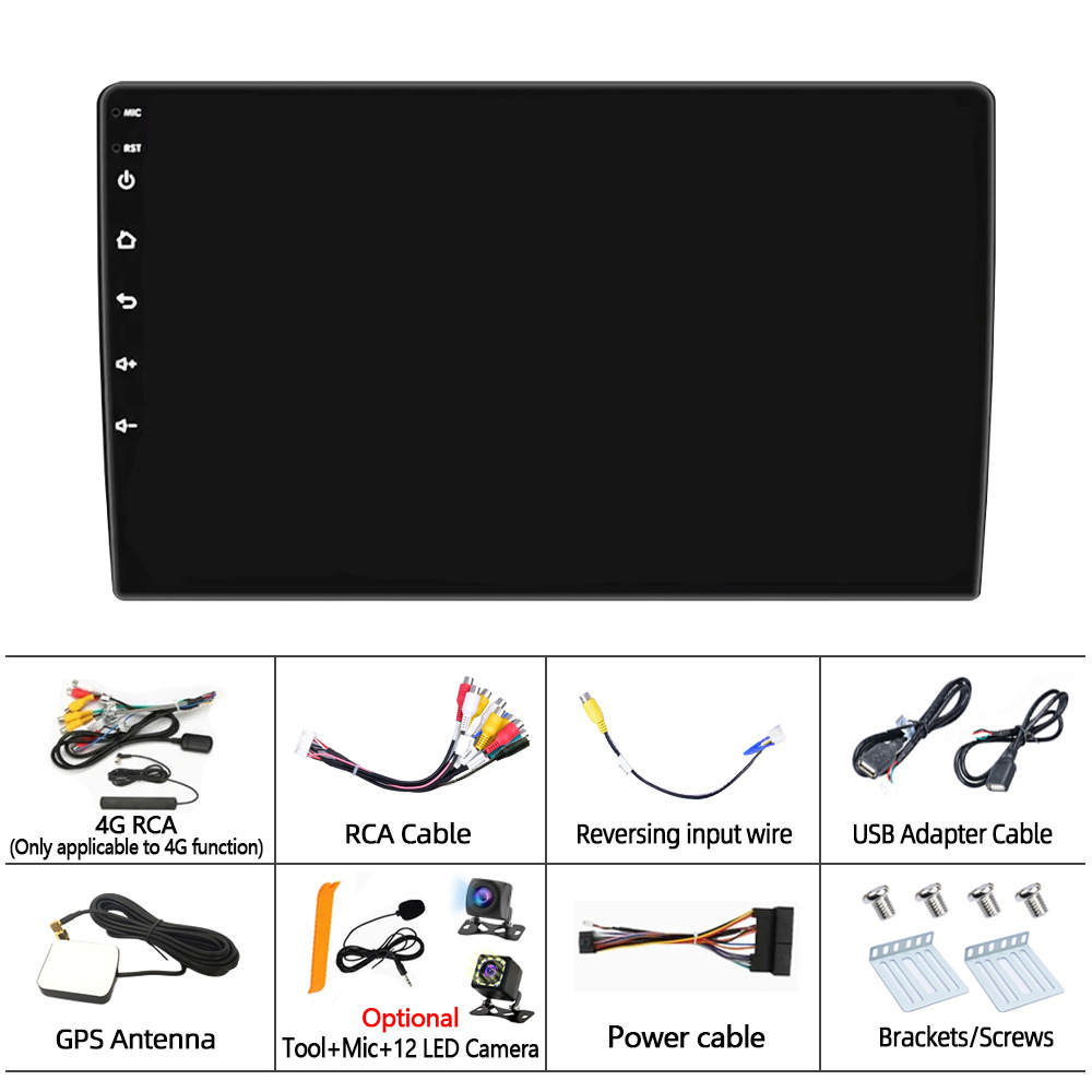 Cross-border 7/9/10 inch universal Android car navigation all-in-one car central control large screen player carplay